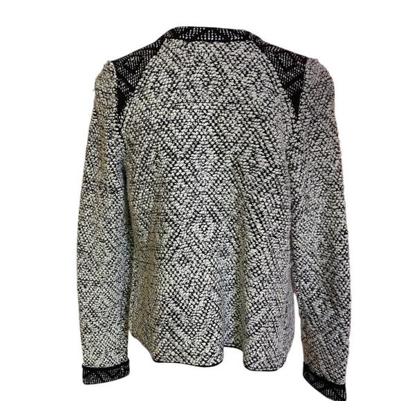 Chico’s Boucle Open Cardigan Wool Blend Chico Size 0, (Equal to size 4) - Picture 3 of 8